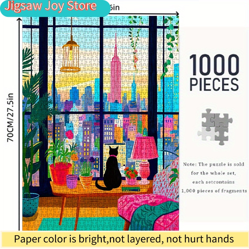 DIY Paper Puzzle, New York Cit - Parent Of Plant 리뷰 및 가격