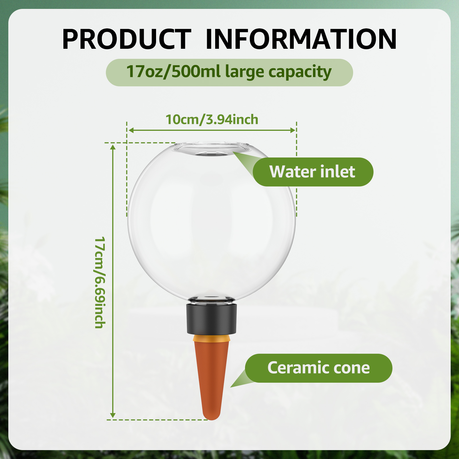 2/4Pcs 500ML Automatic Drip Ir - Plant Parent 리뷰 및 가격