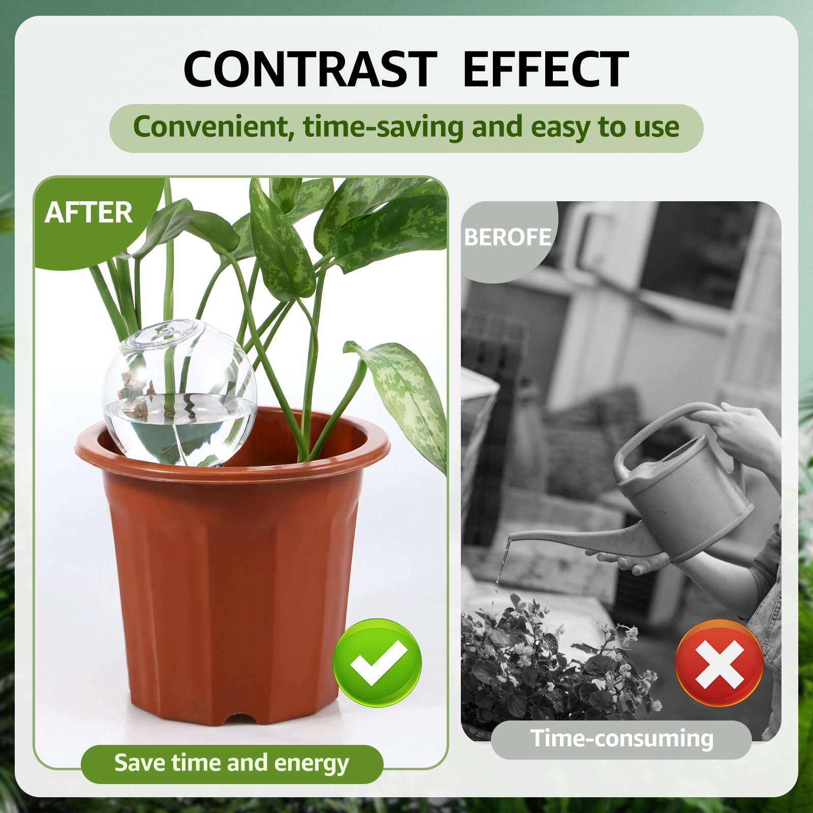 2/4Pcs 500ML Automatic Drip Ir - Plant Parent 리뷰 및 가격