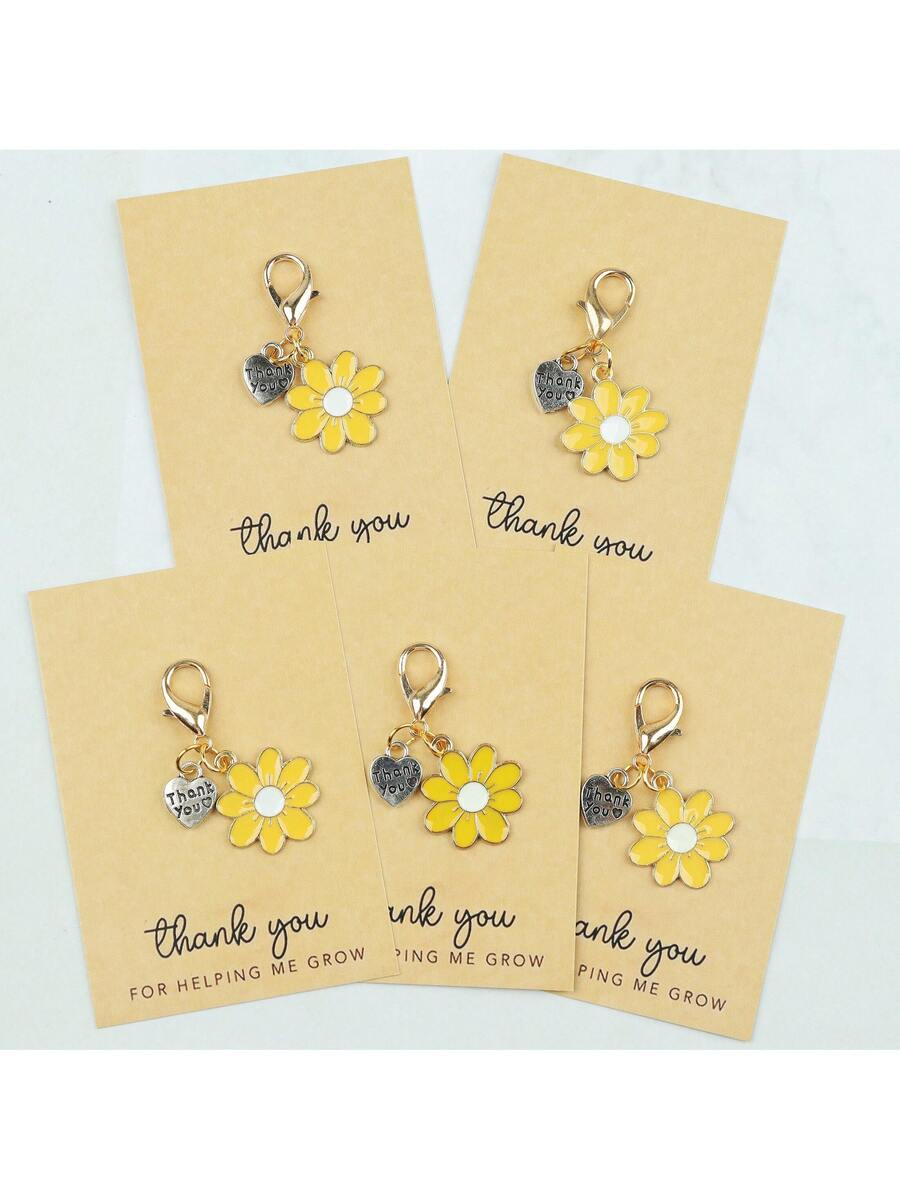Enamel Daisy Keychains With Th - Parent Of Plant 리뷰 및 가격