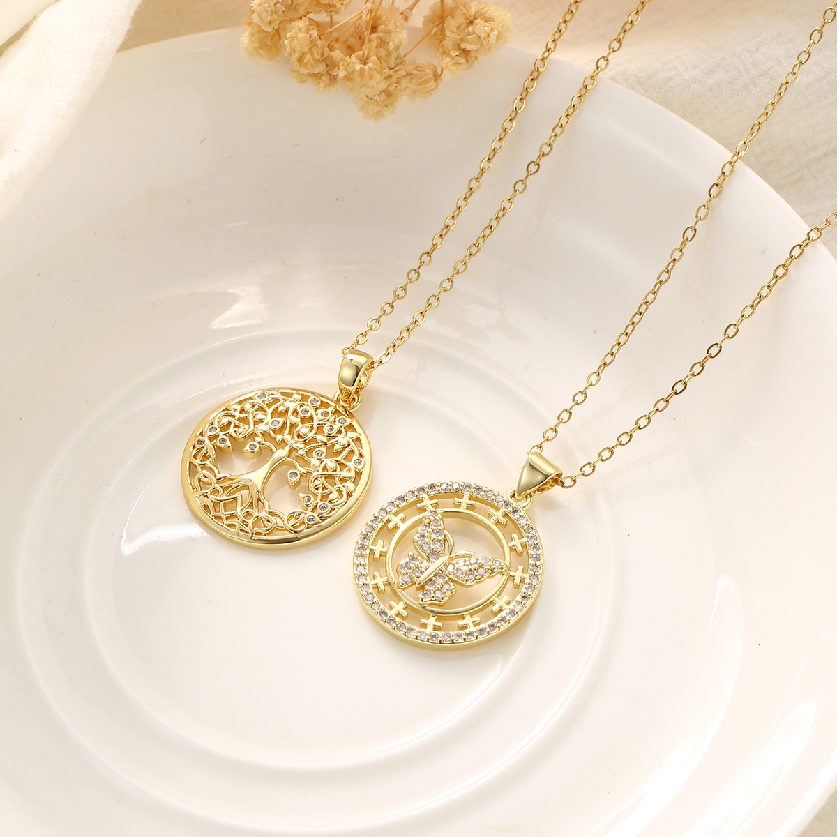 Fashion Tree of Life Necklace  - Parent Of Plant 리뷰 및 가격