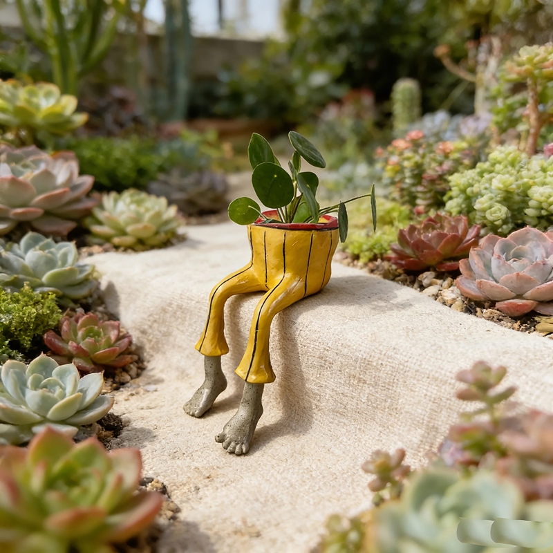 Whimsical Resin Leggy Planter  - Parent Of Plant 리뷰 및 가격