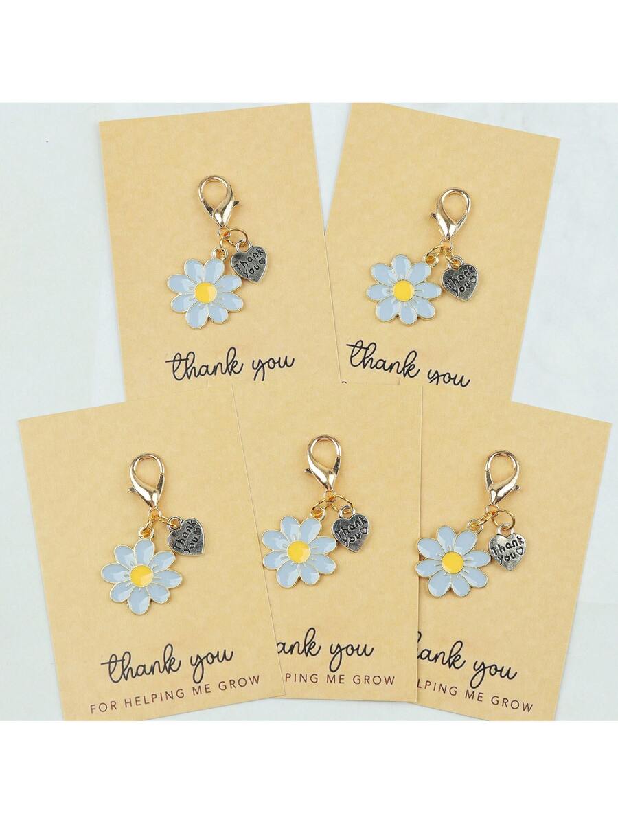 Enamel Daisy Keychains With Th - Parent Of Plant 리뷰 및 가격
