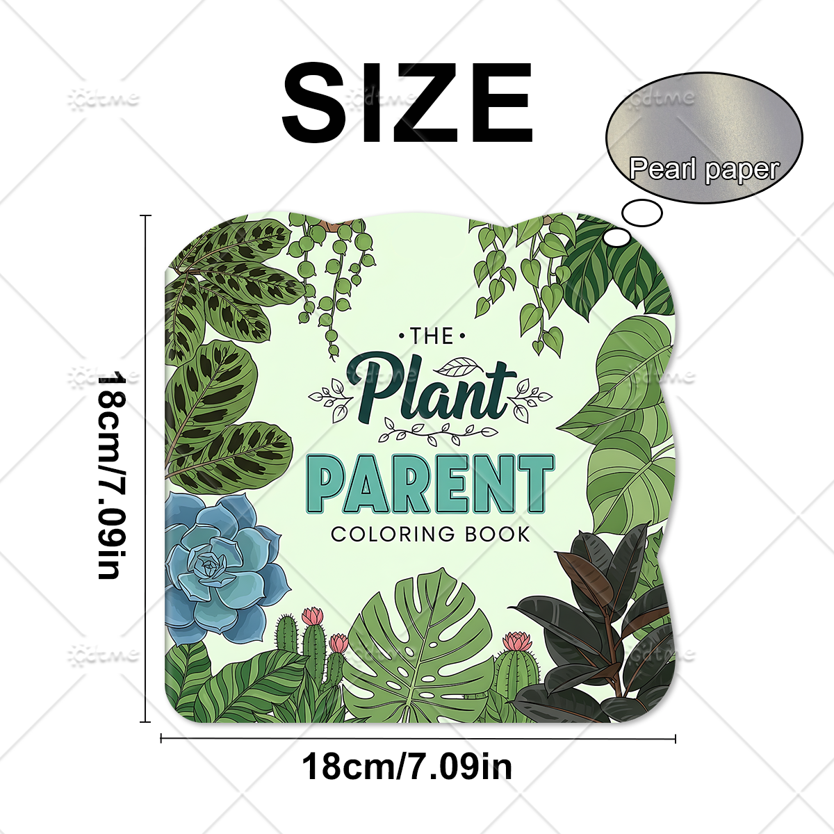 THE Plant PARENTE Coloring Boo - Parent Of Plant 리뷰 및 가격